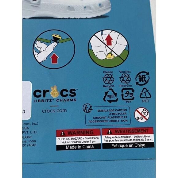 Crocs Jibbitz Shoe Charms Things I Love 5 Pack Friday Coffee Dog Paw Mountain - Picture 10 of 10